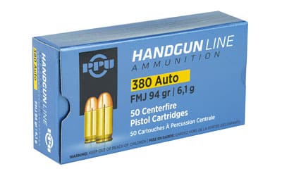 PPU 380ACP FMJ 94GR 50/1000 - Image 2