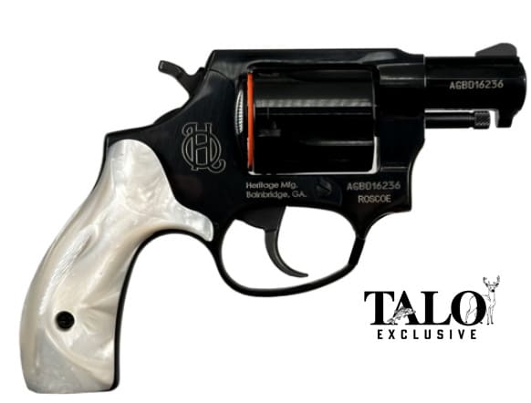Roscoe .38SPL 2" Blk/White Prl 5-Rd TALO