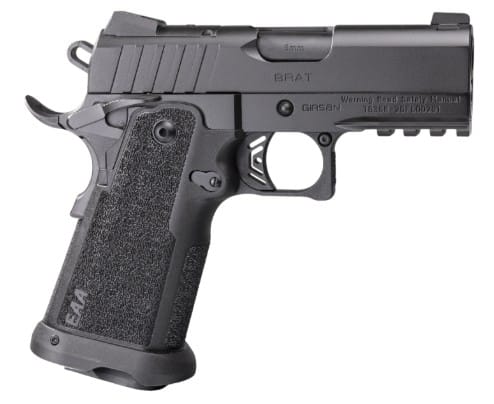 Witness 2311 Brat 9mm 3.4 FS OR Pic Blk 17rd
