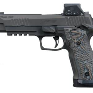 P226 XFIVE EXT 9mm 5" 5" Romeo-X Blk/Gry 3/20