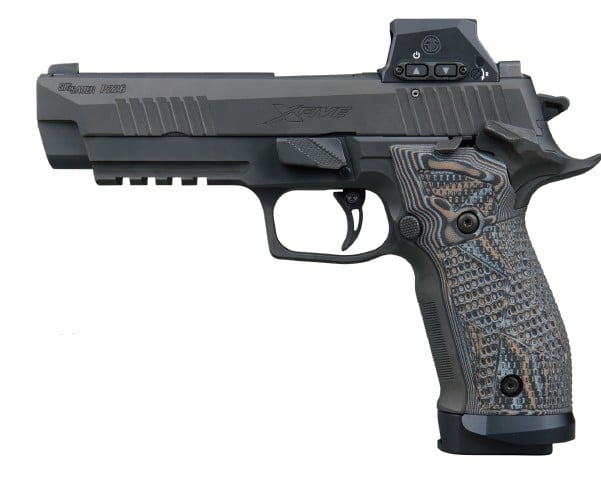 P226 XFIVE EXT 9mm 5" 5" Romeo-X Blk/Gry 3/20