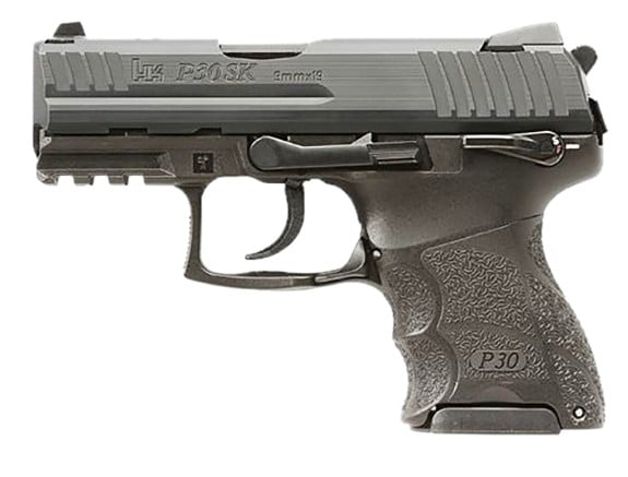 P30SKS V3 9mm 3.27" DA/SA NS Blk 2/10-rd