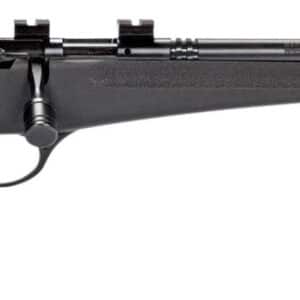 Savage Arms 13834 Rascal FLV-SR Youth 22 LR 1rd 16.12" Matte Blued Heavy Barrel, Matte Blued Carbon Steel Receiver, Black Synthetic Stock, Right Hand