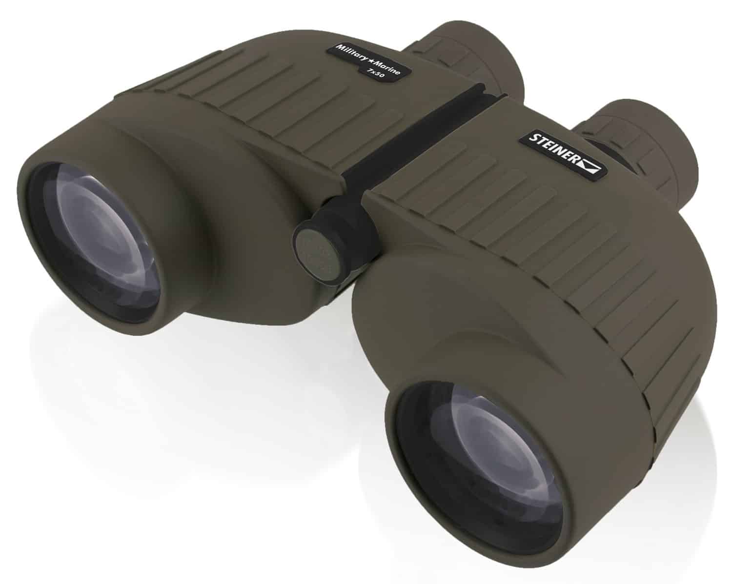 Steiner 2038 Military-Marine 7x50mm Porro Prism, Sports-Auto Focus, OD Green Makrolon w/Rubber Armor