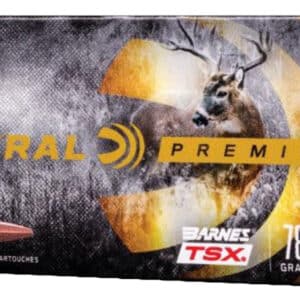 Federal P224VLKBTSX1 Premium 224Valkyrie 78gr Barnes TSX 20 Per Box/10 Case