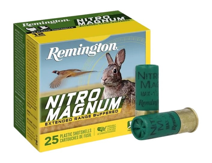 Remington Ammunition 20376 Nitro Magnum 12Gauge 3" 1 5/8oz 6Shot 25 Per Box/10 Case
