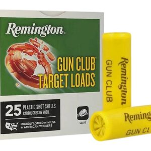 Remington Ammunition 20236 Gun Club 20Gauge 2.75" 7/8oz 9Shot 25 Per Box/10 Case