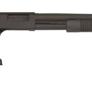 Mossberg 50695 590 Tactical 12 Gauge 8+1 3" 20" Cylinder Bore Barrel, Matte Blued Metal Finish, Dual Extractors, FLEX Component 6 Position Stock w/FLEX Pistol Grip & Recoil Pad