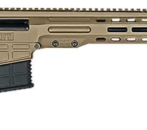 Barrett 18491 MRAD 308 Win 22" 10+1 Flat Dark Earth Cerakote Flat Dark Earth Folding with Adjustable LOP Stock Black Polymer Grip Right Hand