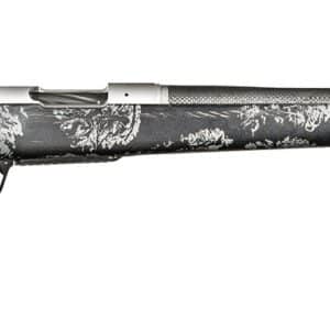 Christensen Arms 8010613300 Ridgeline FFT 6.5 Creedmoor 4+1 20" Carbon Fiber/Threaded Barrel, Stainless Steel, Black with Gray Accents Stock