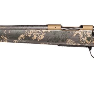 Christensen Arms 8010621000 Ridgeline FFT 7mm Rem Mag 3+1 22" Carbon Fiber/Threaded Barrel, Burnt Bronze Cerakote, Green with Black/Tan Accents Stock, Left Hand