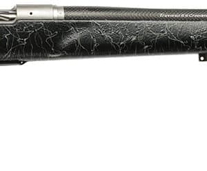 Christensen Arms 8011001200 Traverse 7mm Rem Mag 3+1 26" Threaded Barrel, Natural Stainless, Black with Gray Webbing Stock
