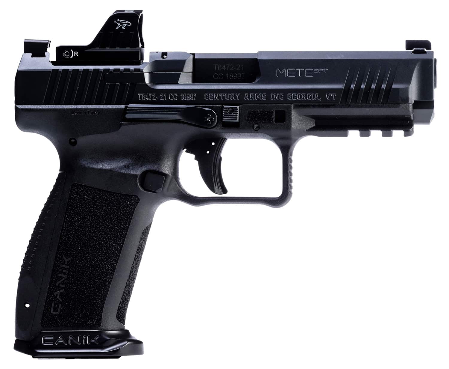 CIA HG7164-N CANIK METE SFT 9MM 20R BLKW/OPTIC