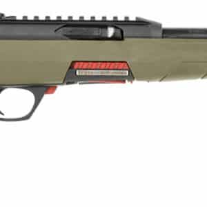 Winchester Repeating Arms 521140102 Wildcat SR Full Size 22 LR 10+1 16.50" Matte Blued Threaded Sporter Barrel, Picatinny Rail Matte Black Polymer Receiver, OD Green Skeletonized Synthetic Stock, Ambi