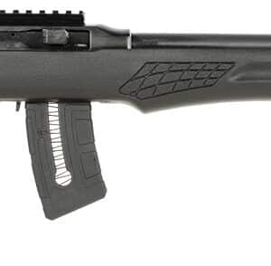Rossi RS22W2111-TH RS22 Semi-Auto 22 WMR 10+1 21" Threaded Barrel, Black, Fixed Synthetic Stock