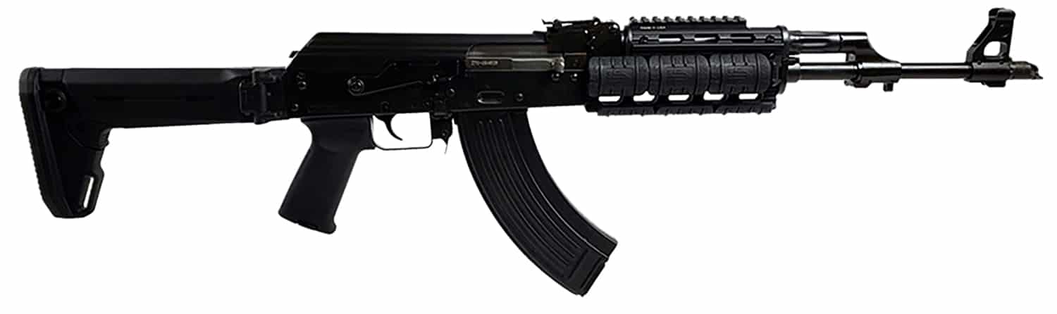 Zastava Arms Usa ZR7762QR ZPAPM70 7.62x39mm 30+1 16.30" Barrel, Black Magpul Furniture, Zhukov Side Folder Stock, Picatinny Quad Rail