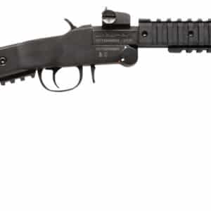Chiappa Firearms 500265 Little Badger Xtreme Full Size 22 LR 1 Shot, 16.50" Black Steel Threaded Barrel, Black Quad Picatinny Receiver, Black Folding Steel Rod Stock, Right Hand