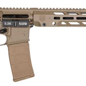 Diamondback DB1784K061 DB15 5.56x45mm NATO 30+1 16", FDE, 15" M-Lok Anti-Rotation Handguard, Magpul CTR Stock & K2 Grip, Obsidian Muzzle Brake, Ambi Safety