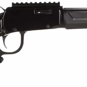 Rossi RL22161ST Rio Bravo Tactical 22 LR 10+1 16.50" Polished Black Oxide Steel Threaded Barrel, Picatinny Rail Matte Black Aluminum Receiver, Fixed Black Synthetic Stock