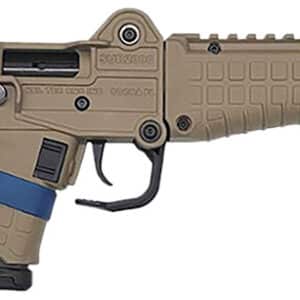 Kel-Tec SUB2K9GLKTAN SUB2000 Gen3 9mm Luger 15+1 16.15" Black Steel Threaded Barrel, Tan Picatinny Rail Aluminum Receiver, Black Synthetic Folding Stock, Black Polymer Grip