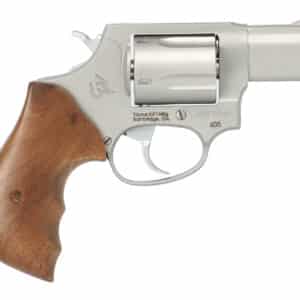 Taurus 2-605029TW 605 Small Frame 357 Mag/38 Special +P 5 Shot 2" Matte Stainless Steel Barrel, Cylinder & Frame, Walnut Grips, Transfer Bar Safety