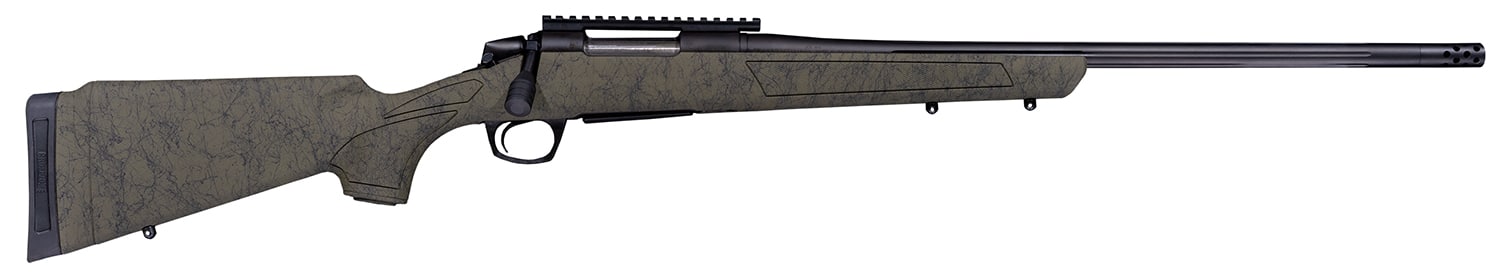 CVA CR3983G Cascade XT Full Size 308 Win 4+1 22" Graphite Black Cerakote Steel Threaded Barrel, OD Green Adj w/Soft Touch Synthetic Stock