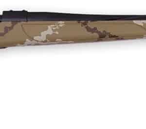 Weatherby VHH300NR6B Vanguard Outfitter Full Size 300 Win Mag 3+1 26" Black Cerakote #2 Fluted/Threaded Barrel & Drilled & Tapped Steel Receiver. Tan w/Brown & White Sponge Monte Carlo Synthetic Stock