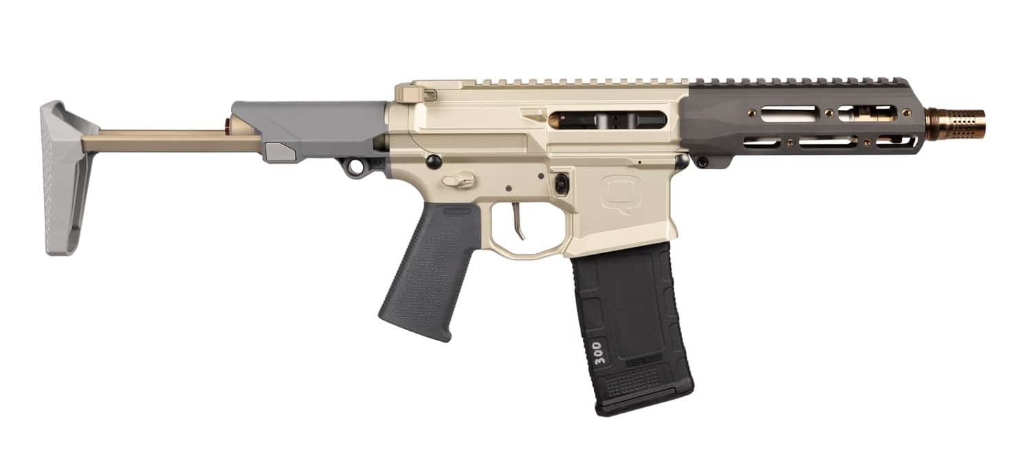 Q HB300BLK7PISTOL HONEYBADGER 300BO 7 W/BRC