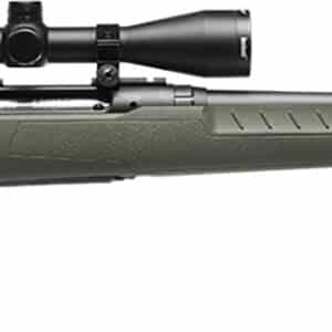 Savage Arms 32150 Axis 2 XP Combo Full Size 22-250 Rem 4+1 22" Black Sporter Barrel, Black Carbon Steel Receiver Drilled & Tapped, OD Green Fixed Synthetic Stock, Weaver 3-9x40mm Scope, Right Hand