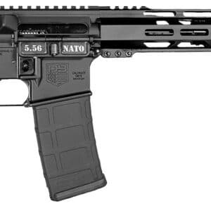 Diamondback DB175AK003 DB15 5.56 NATO 30+1 Black Nitride Black Hardcoat Anodize Aluminum Receiver, 12" M-LOK Handguard, Black A2 Grip