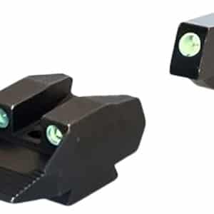 Kimber Mfg.,inc ML11231 K6S Night Sight Set Green/Tritium Black Outline Front Sight-Green/Tritium Black Outline Rear Sight