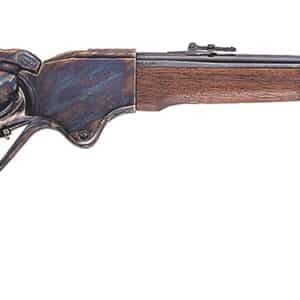 Cimarron AS530 1865 Spencer 45 Long Colt 7+1 20" Blued Round Barrel, Color Case Hardened Receiver, Walnut Stock, Right Hand