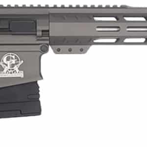 Great Lakes Firearms GL10308SSTNG GLFA  308 Win 10+1 18" Cerakote Threaded Barrel, Tungsten Cerakote Picatinny Rail Aluminum Receiver, 6 Position Mil-Spec Synthetic Stock, Mil-spec Polymer Grip