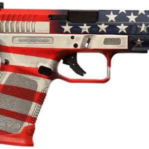 Gforce Arms GFRPX3C9USA Exodus 9mm Luger 15+1 4.02" Black Steel Barrel, USA Cerakote Serrated Steel Slide, USA Cerakote Polymer Frame w/Accessory Rail, Textured Grip