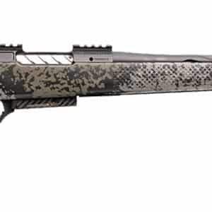 Seekins Precision 0011710239-F Havak PH3 6.5 PRC 24" Black Fluted Threaded Barrel, Black Picatinny Rail Steel Receiver, Adj Cheek Riser Mountain Shadow Synthetic Stock