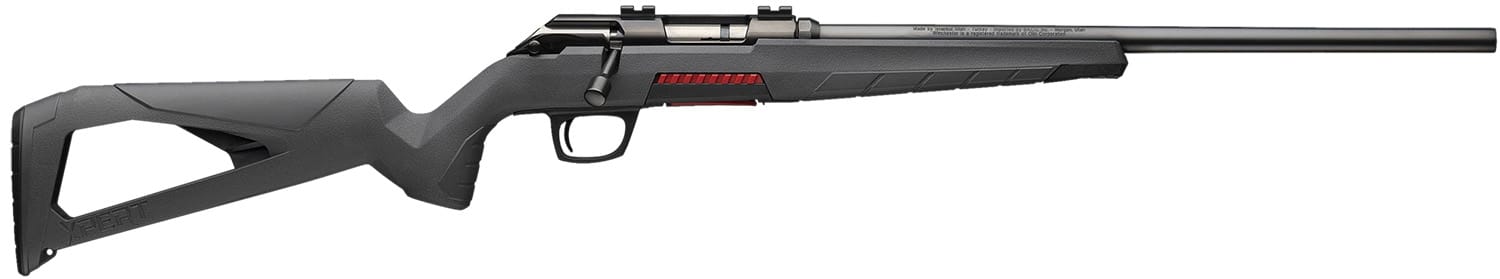 Winchester Repeating Arms 525200204 Xpert Full Size 22 WMR 8+1 18" Matte Black Threaded Sporter Barrel, Drilled & Tapped Steel Receiver, Gray Synthetic Adj Cheek Piece & LOP Stock