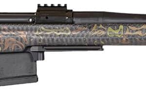 Geissele Automatics 08-538 King Hunter 7mm BC 20" Black Cerakote Threaded Barrel, Black Nitride Receiver w/Picatinny Rail, Geissele Camo Manners Long Range Hunter Carbon Fiber Stock