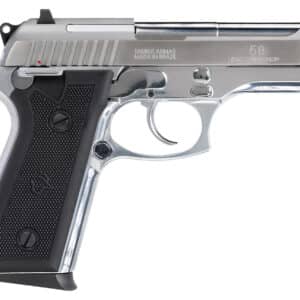 Taurus 1-58149 58 380 ACP 15+1 4" Matte Stainless Steel Barrel, Matte Serrated Stainless Steel Slide, Matte Stainless Aluminum Frame w/Beavertail, Black Polymer Grip