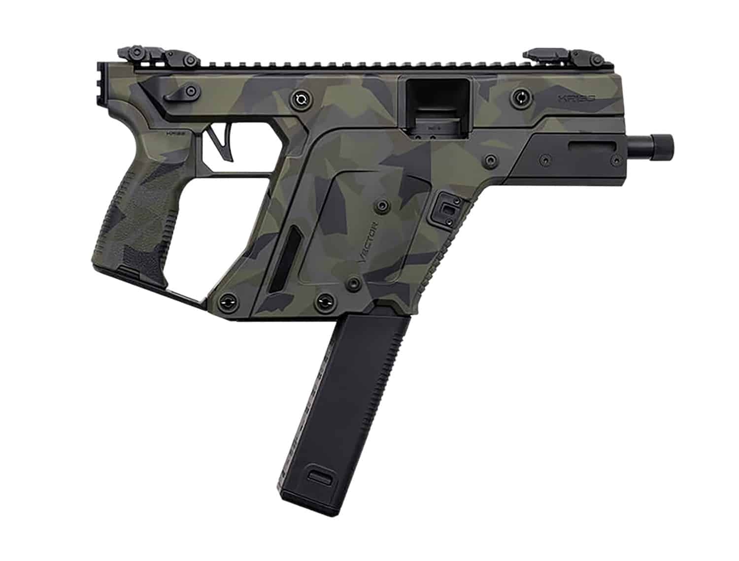 Kriss USA KV103PWD00 Vector SDP Gen3 10mm Auto 33+1 5.50" Black Nitride Threaded Barrel, M-LOK Handguard, Picatinny Rail Receiver & Rear, Black Polymer Grip, Ambidextrous, Glock Mag Compatible