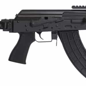 Century Arms HG8007N Draco Tactical 7.62x39mm 30+1 7.50" Black Barrel w/Linear Compensator, M-LOK Handguard, Black Receiver w/Picatinny Rail, Black SB Bi-Folding Pistol Brace