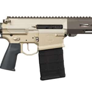 Q LLC BOOMBOX-86-12IN-PISTOL Boombox 8.6 Blackout 20+1 12" Bead Blasted Threaded Barrel, M-LOK Handguard, Aluminum Receiver w/Picatinny Rail, Black Pistol Brace, Black Polymer Grip