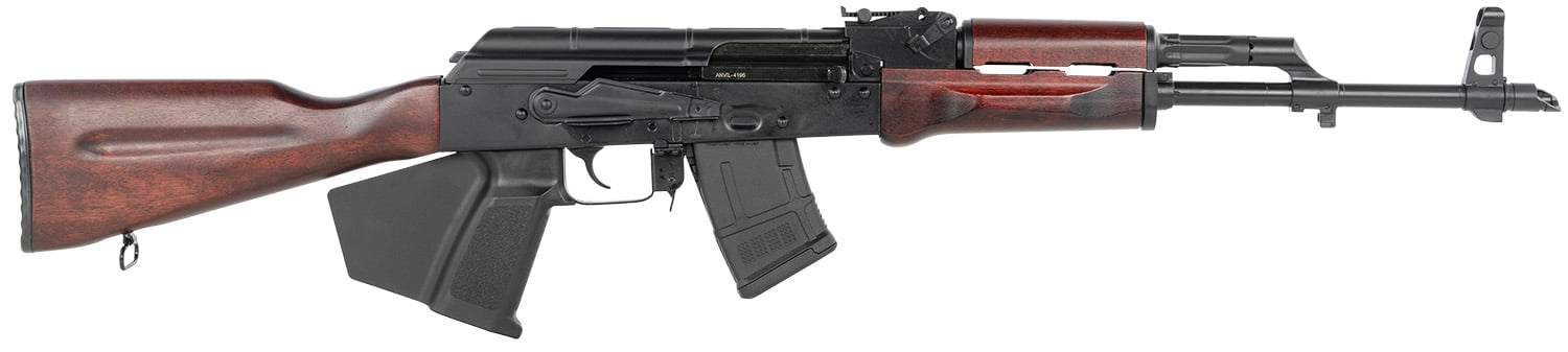 Dpms Panther Arms DP51655113650-CA Anvil *CA Compliant Sports South Exclusive 7.62x39mm 10+1 16" Black Nitride Barrel, Black Hardcoat Anodize Steel Receiver, Fixed Nutmeg Wood Furniture