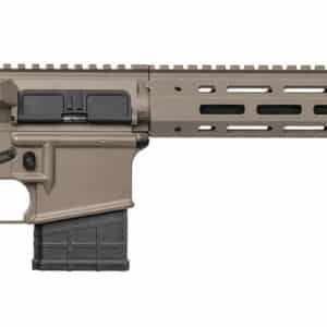 Tippmann Arms A101167 M4-22 Elite 22 LR 10+1 16" Black Parkerized Barrel, Flat Dark Earth DuraCote Aluminum Receiver w/Picatinny Rail, M-LOK Handguard, Black CAR15 Polymer Stock, Black Gen2 Grip, Righ