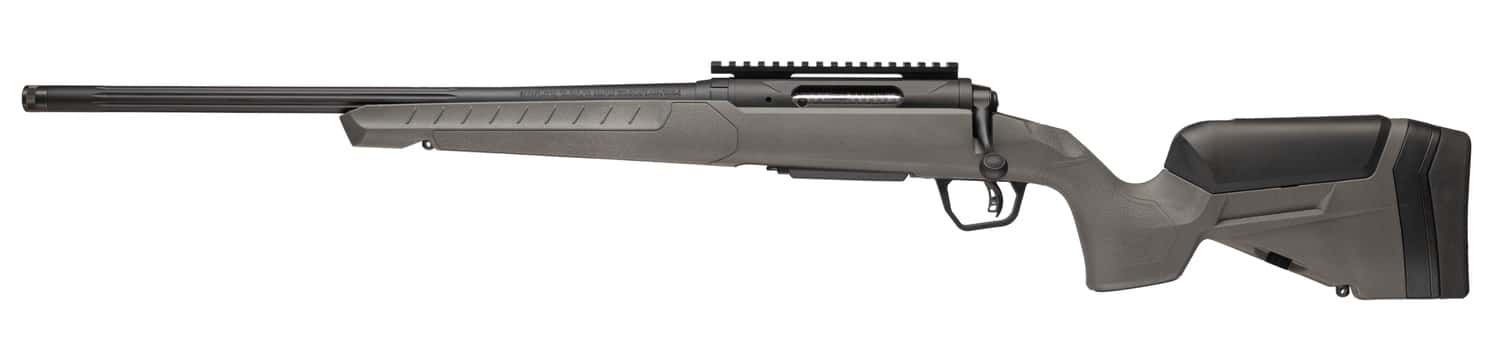 Savage Arms 32437 110 Trailblazer 400 Legend 4+1 20" Fluted Barrel, Flat Dark Gray Adj LOP Synthetic Stock, Left Hand