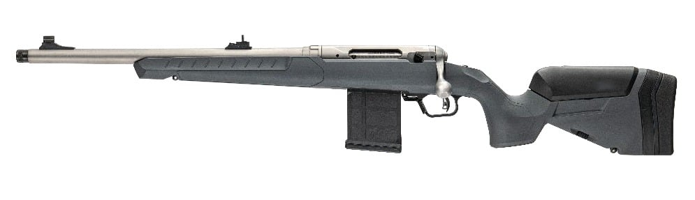 Savage Arms 32509 110 Ridge Hunter 308 Win 10+1 18" Heavy Barrel, Flat Dark Gray Adj LOP Synthetic Stock, Left Hand
