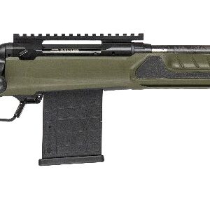 Savage Arms 32664 110 UltraLite Predator 308 Win 10+1 18" Carbon Fiber Barrel, Arca Rail Forend, Hunter Green AccuStock w/AccuFit V2 Synthetic Stock, Right Hand