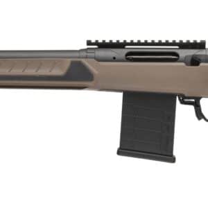 Savage Arms 32691 110 Core Tactical Full Size 300 AAC Blackout 10+1 16.50" Medium Heavy Fluted Barrel, Arca Rail Forend, Coyote Tan AccuStock w/AccuFit V2 Synthetic Stock, Left Hand