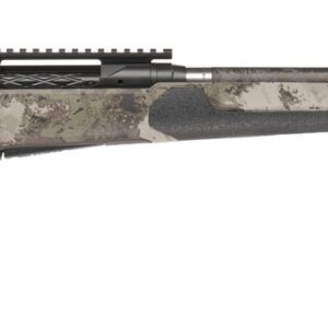 Savage Arms 32903 110 UltraLite Pro Full Size 6mm Creedmoor 3+1 20" Carbon Fiber Barrel, Savage Woodland Camo Accufit V2 Synthetic Stock, Right Hand