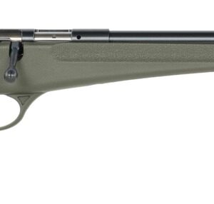 Savage Arms Rascal F-SR 22 LR 1rd 16.13" Matte Black Single Shot Threaded Barrel, Green Synthetic Stock, Right Hand