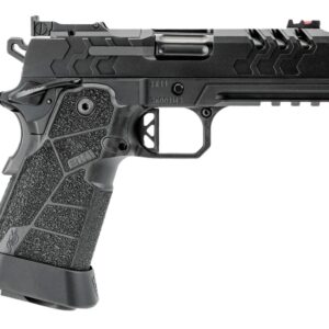 Kimber Mfg, Inc 3500073 2K11 Pro Compact 9mm Luger 19+1 4.25" Black DLC Stainless Steel Compensated Barrel & Lightening Cut/Optic Ready/Serrated Slide, Black Stainless Steel Frame w/Beavertail & Picat